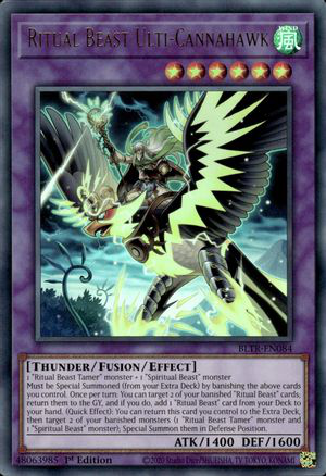 Ritual Beast Ulti-Cannahawk | BLTR-EN084 | 1st Edition | Battles of Legend: Terminal Revenge