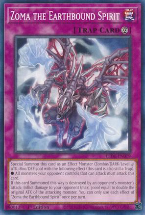 Zoma the Earthbound Spirit | LEDE-EN079 | 1st Edition | Legacy of Destruction
