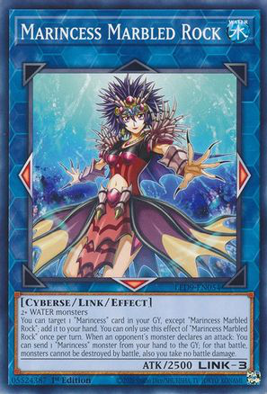 Marincess Marbled Rock | LED9-EN054 | 1st Edition | Legendary Duelists: Duels From the Deep