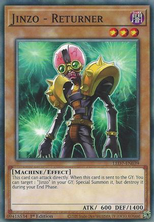 Jinzo - Returner | LED7-EN039 | 1st Edition | Legendary Duelists: Rage of Ra
