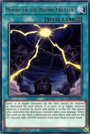 Mound of the Bound Creator | LED7-EN053 | 1st Edition | Legendary Duelists: Rage of Ra