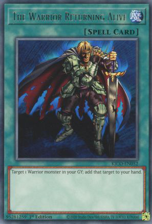 The Warrior Returning Alive | KICO-EN052 | 1st Edition | King's Court
