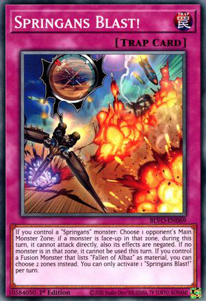 Springans Blast! | BLVO-EN069 | 1st Edition | Blazing Vortex
