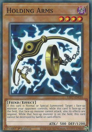 Holding Arms | LED7-EN010 | 1st Edition | Legendary Duelists: Rage of Ra