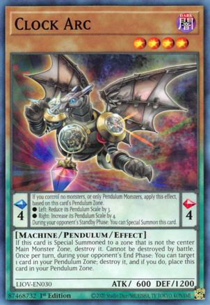 Clock Arc | LIOV-EN030 | 1st Edition | Lightning Overdrive