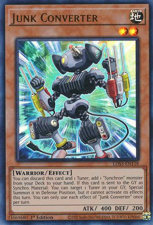 Junk Converter | LDS3-EN118 | 1st Edition | Legendary Duelists: Season 3