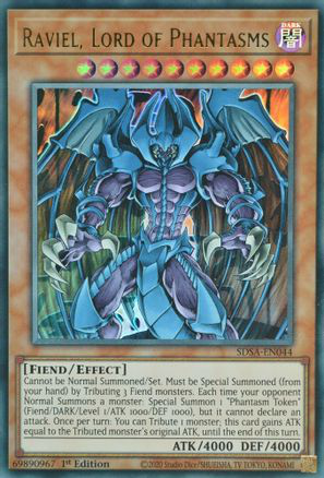Raviel, Lord of Phantasms | SDSA-EN044 | 1st Edition | Structure Deck: Sacred Beasts