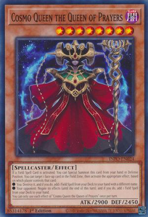 Cosmo Queen the Queen of Prayers | INFO-EN024 | 1st Edition | The Infinite Forbidden