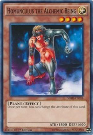 Homunculus the Alchemic Being | SDHS-EN018 | 1st Edition | Structure Deck: HERO Strike