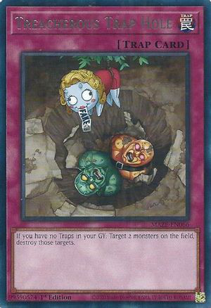Treacherous Trap Hole | MAZE-EN066 | 1st Edition | Maze of Memories