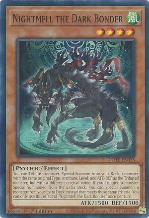 Nightmell the Dark Bonder | POTE-EN038 | 1st Edition | Power of the Elements