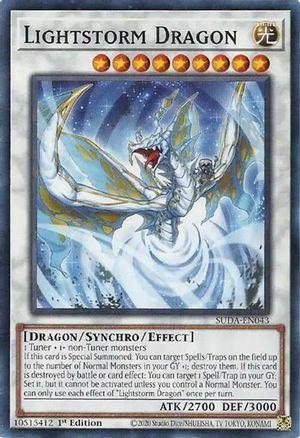 Lightstorm Dragon | SUDA-EN043 | 1st Edition | supreme-darkness