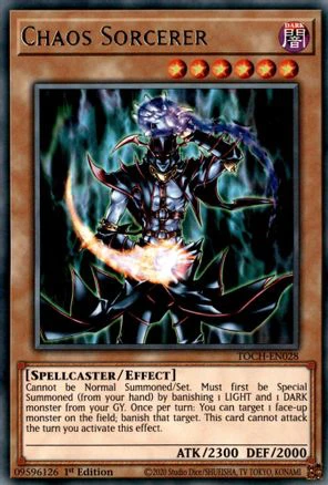 Chaos Sorcerer | TOCH-EN028 | 1st Edition | Toon Chaos