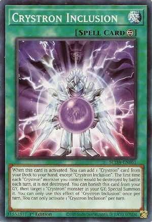 Crystron Inclusion | SUDA-EN061 | 1st Edition | supreme-darkness