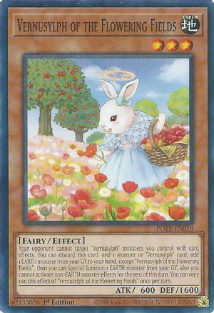 Vernusylph of the Flowering Fields | POTE-EN018 | 1st Edition | Power of the Elements