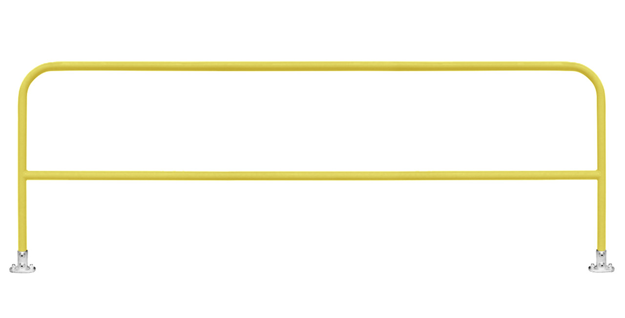 GUS10-FXDYLW Guardrail System for Concrete or Steel Substrates