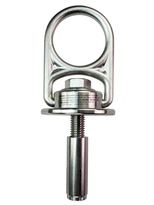 Frontline COM345K-SS MEGA Swivel 5K Stainless Steel Concrete Anchor