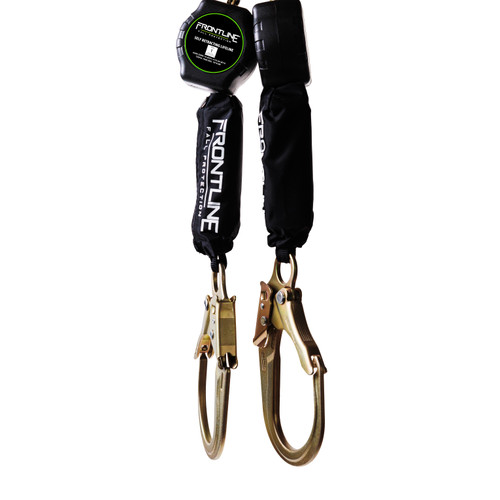 Frontline RPA062R Aramid Fiber Web Twin Leg 6' SRL with Steel