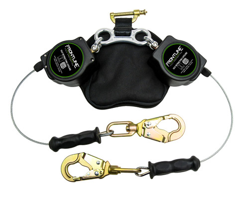 Frontline RPG082SLE Leading Edge Cable Twin Leg 8' SRL with Steel