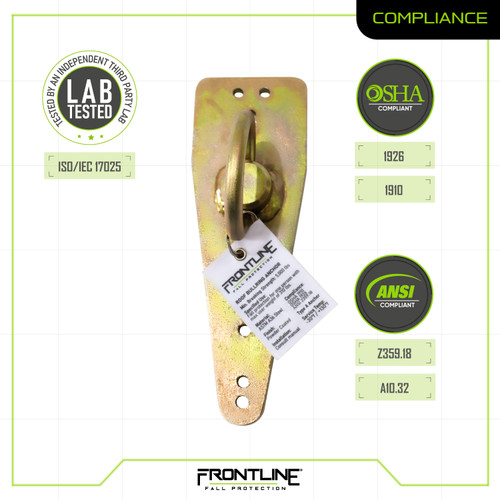 Frontline Residential PastPitch Roof Anchor | Critical Tool