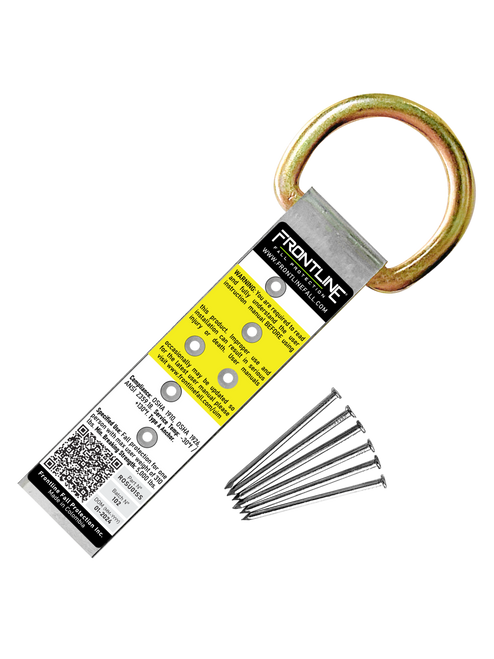 Frontline ROSU01SS Stainless Steel Permanent Use Roof Anchor 