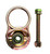 Frontline STM585K MEGA Swivel 5k Steel Anchor Frontline STM585K MEGA Swivel 5k Steel Anchor