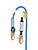 Frontline VLP50R3L-AM American Style Vertical Lifeline with 12" Shock Absorbing Lanyard and Manual Rope Grab (50')  Frontline VLP50R3L-AM American Style Vertical Lifeline with 12" Shock Absorbing Lanyard and Manual Rope Grab (50')