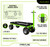 Frontline Heavy-duty Adjustable Material Cart
