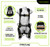 Frontline 150DHTW Derrick 6D with Bosun Belt Full Body Harness Frontline 150DHTW Derrick 6D with Bosun Belt Full Body Harness