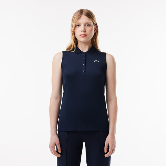 Lacoste Slim Dry Fit Strech Tank Navy Blue