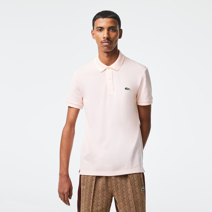 Lacoste Slim Fit Polo Licht Roze