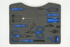 Kingfisher Fly Fishing Comprehensive Fly Tying Tool Kit, 11 Pc