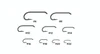 U-Series U101 Hook - 50 pack