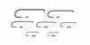 U-Series U104 Hook - 50 pack