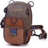 Fishpond San Juan Vertical Chest Pack, Sand/Saddle Brown - Customer Return / Damaged Packaging