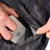 Zippered pocket inside of Kangaroo pocket