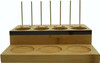 Kingfisher Fly Fishing Wooden Fly Tying Tool Organizer