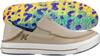 Korkers Fish Moc Dorado w/Fixed Kling-On Deck Soles, Tan, Size 15 - Return/Damaged Packaging