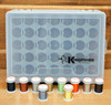 Fly Tying Thread Box with Assorted Standard Thread