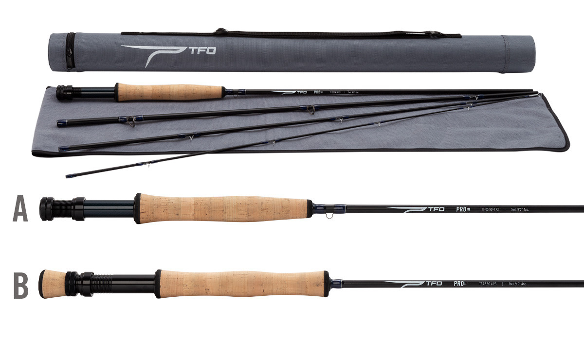 Temple Fork Outfitters Pro III Fly Rod W/ Case Kingfisher Fly Shop