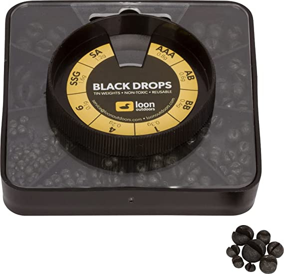 Loon Outdoors Black Drops Split Shot