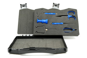 Kingfisher Fly Fishing Basic Fly Tying Tool Kit - 6pc