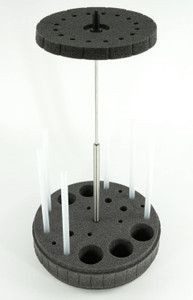 Kingfisher Fly Tying Rotary Foam Tool and Material Caddy