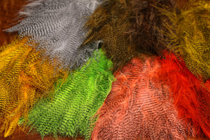 Fine Black Barred Marabou Feathers