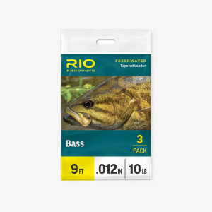 RIO Bass Leader - 3 Pack