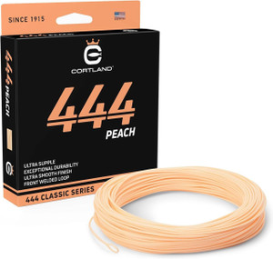 CORTLAND 444 Peach DT5 Fly Fishing Line with Front Welded Loop - 90 FT - Return/Damaged Packaging