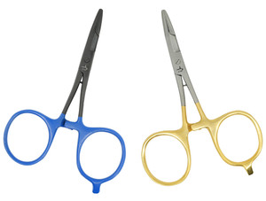 Kingfisher Fat Finger Scissor Clamp - Straight