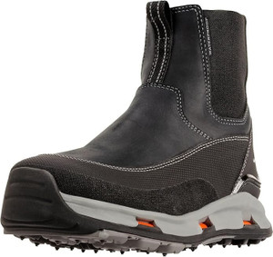 Korkers Women s Alpine Chelsea w/TrailTrac Sole Snow Boot, Black, 7.5 - Return/Damaged Packaging