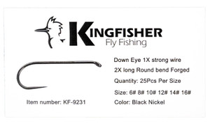 KF9231 Kingfisher Barbless Standard Nymph Hook