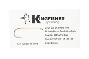 KF9671 Kingfisher Standard Nymph Hook Micro Barb